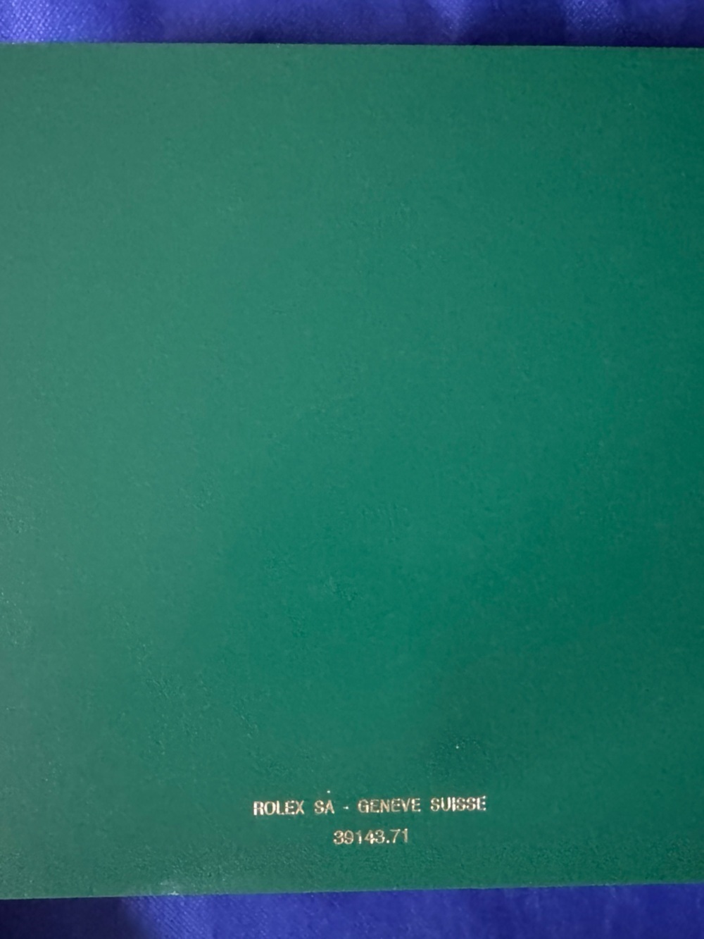 Rolex💯% Authentic iconic X-Large capacity empty presentation box w/ manual/cards - Picture 16 of 16